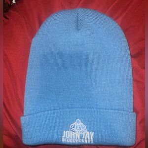 John Jay light blue beanie